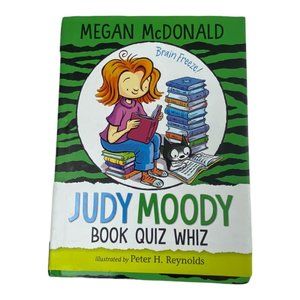 Judy Moody Book Quiz Whiz Hardcover Children’s Chapter Book Megan McDonald